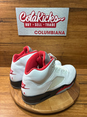 Jordan 5 Retro Fire Red Silver Tongue (2020)