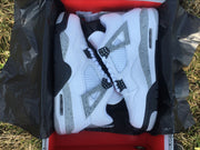 Jordan 4 Retro White Cement Men's Sneakers