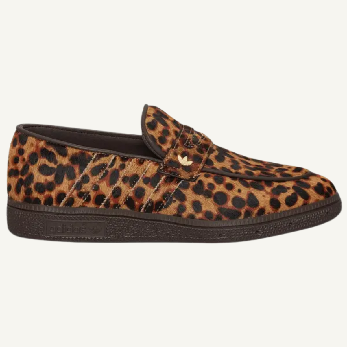 Adidas Originals Women's Leopard Print Handball Spezial Loafers, KJ2526