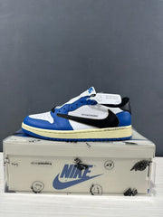 Jordan 1 Low Travis Scott Fragment Blue White DM7866-141