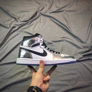 Jordan Air Jordan 1 Pass The Torch High-Top Sneakers Silver White
