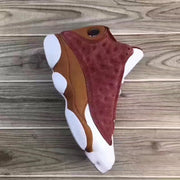 Jordan 13 Sneakers Burgundy Brown White