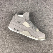Jordan 4 KAWS Sample High-Top Sneakers in Grey