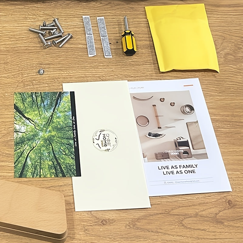 Elevated Cat Bed Wooden with Cushion Fluffy Pet Couch Sofa for Indoor Cats Raised Kitty Lounge Chair with Hardware Tool Suitable for Puppy, Cat Furniture