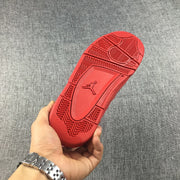 Jordan Air Jordan 4 Red Patent Leather Sneakers