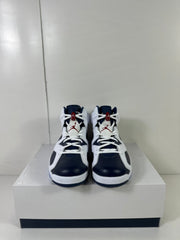 Jordan Air Jordan 6 Retro Olympic London Sneakers White Navy CT8529-164