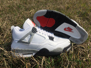 Jordan 4 Retro White Cement Men's Sneakers