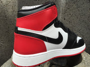 Jordan 1 High Sneakers Black White Red