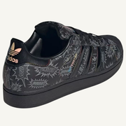Adidas Originals Men's Black/Supplier Colour Superstar II Sneakers, KJ3276