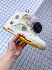 Air Jordan 5 x Off-White Sneakers Sail CT8480-002