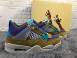 Jordan Air Jordan 4 Desert Moss Sneakers Olive Purple DJ5718-300