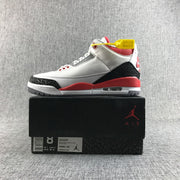 Air Jordan 3 Fire Red Men's Sneakers