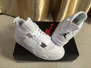 Jordan Air Jordan 4 Retro White High-Top Sneakers