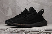 Yeezy 350 V2 Black Knit Sneakers