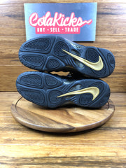 Nike Air Foamposite Pro Black Metallic Gold