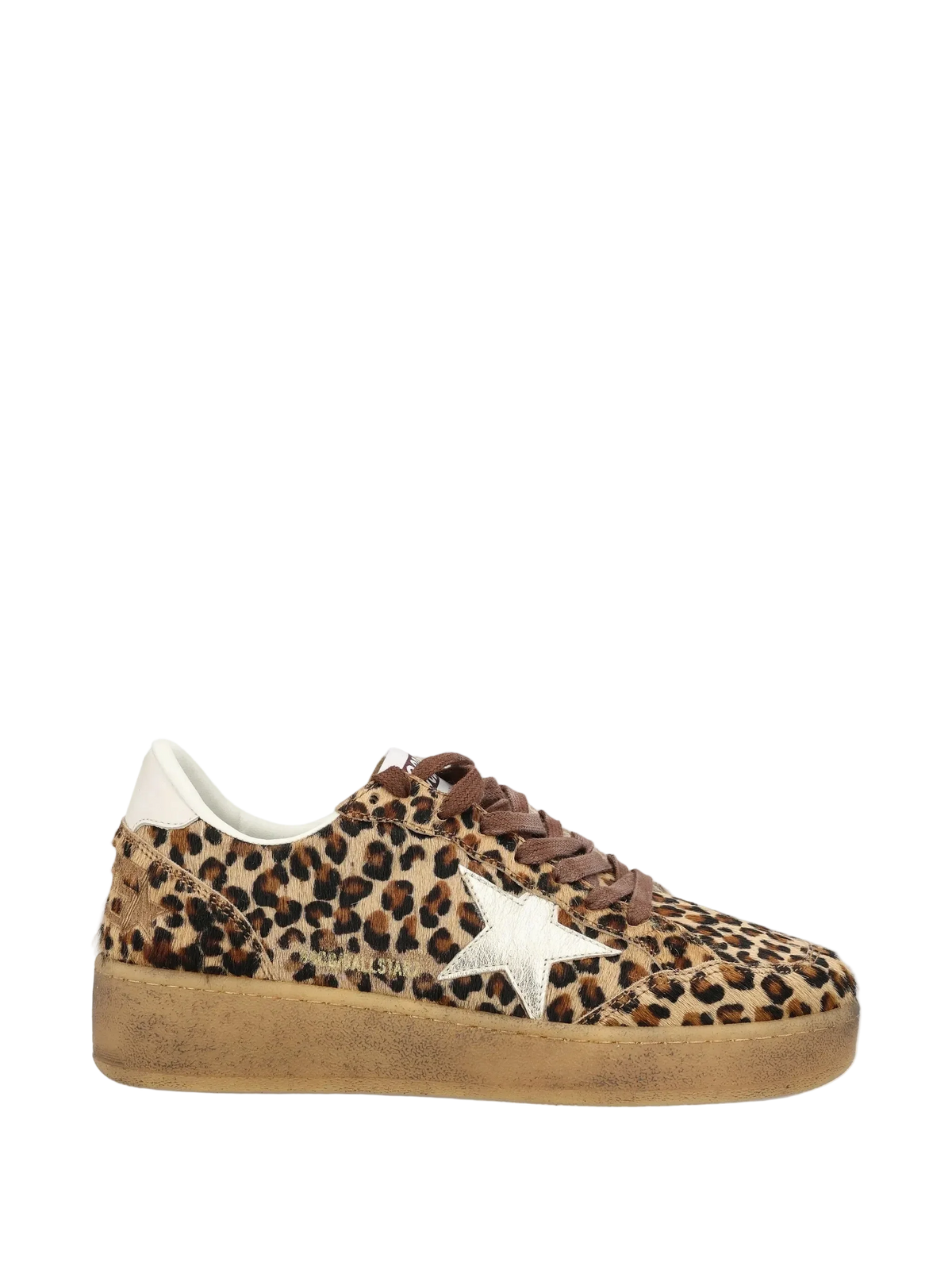 Ballstar Leopard Printed Sneakers