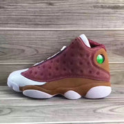 Jordan 13 Sneakers Burgundy Brown White