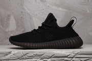 Yeezy 350 V2 Black Knit Sneakers
