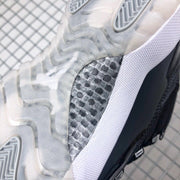 Jordan Air Jordan 11 Silver Eyelets Black White Sneakers