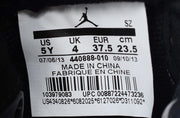 Jordan Air Jordan 5 Retro Black and Silver High-Top Sneakers