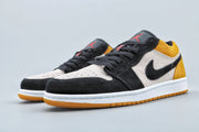 Jordan 1 Low Yellow Toe Sneakers