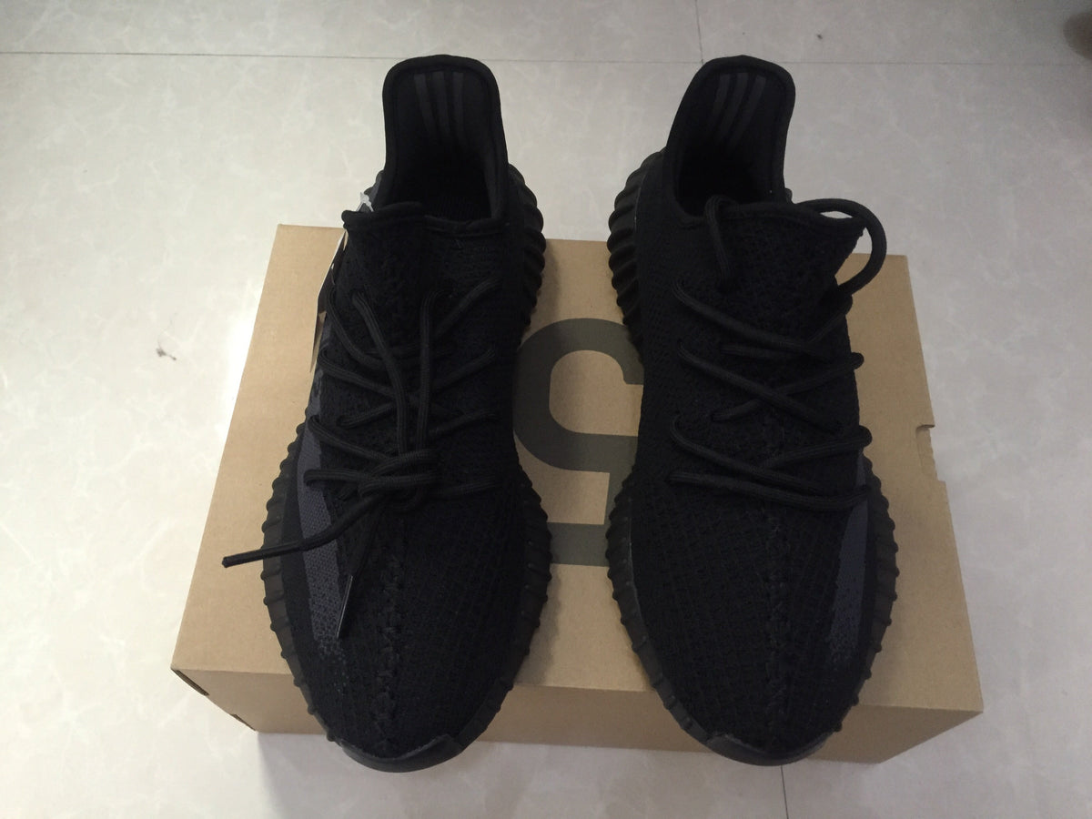 Adidas Yeezy Boost 350 V2 Black Knit Sneakers