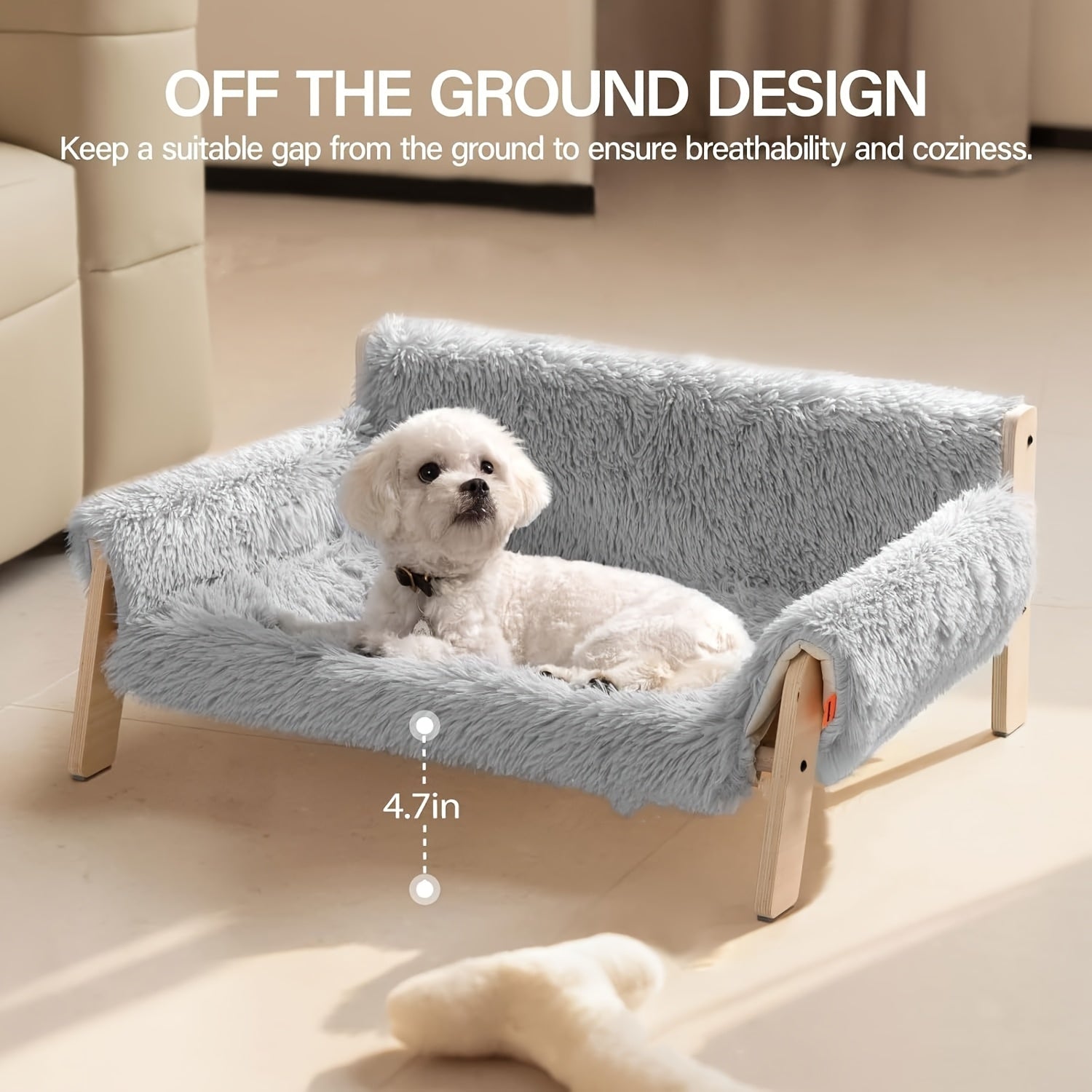 Polyester Cat Bed Multifunctional Cat Bed and Climbing Frame | Detachable Pet Sofa Bed in Mixed Colors, Polyester Fiber, Cat Furniture Bed