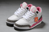 Jordan Air Jordan 3 High-Top Sneakers White Pink