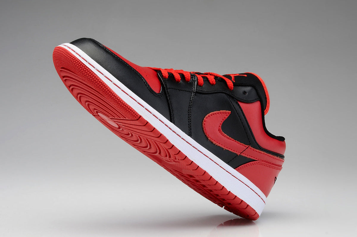 Jordan Air Jordan 1 Low Black Red Sneakers