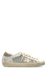 Golden Goose Deluxe Brand Super Star Glittered Sneakers