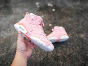 Jordan Air Jordan 6 Pink High-Top Sneakers