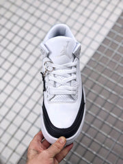Fragment x Air Jordan 3 White Black Sneakers