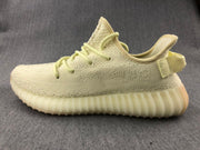 Yeezy 350 V2 Knit Sneakers in Cream