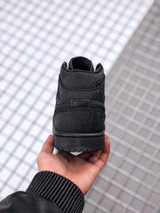 CLOT x Air Jordan 1 Mid Fearless Black Sneakers