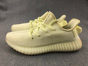 Yeezy 350 V2 Knit Sneakers in Cream