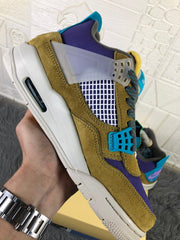 Jordan Air Jordan 4 Desert Moss Sneakers Olive Purple DJ5718-300