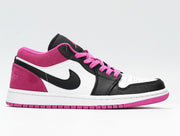 Jordan 1 Low Raspberry Pink Black White Sneakers CK3022-005