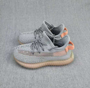 Yeezy 350 V2 Kids Sneakers Grey and Coral