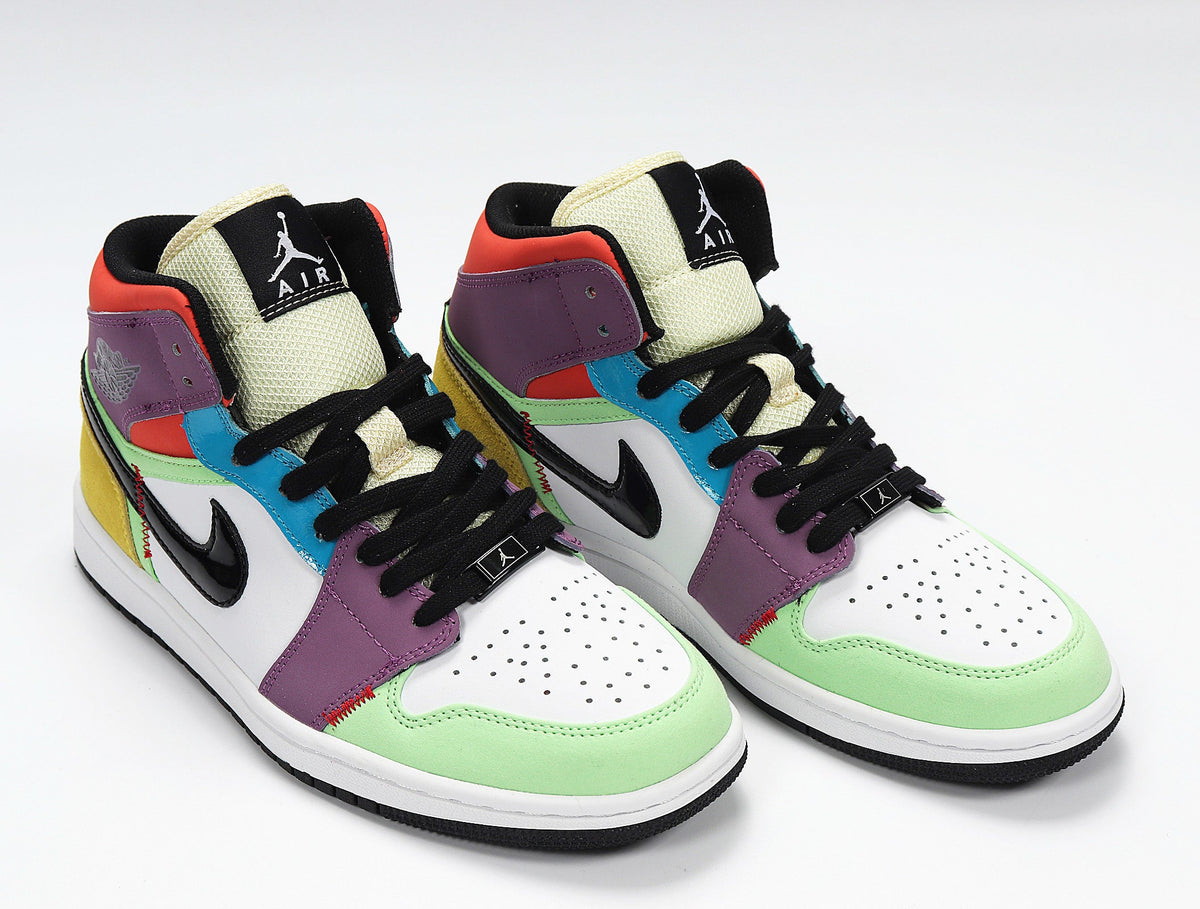 Air Jordan 1 High Sneakers Multicolor CW1140-100