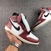Jordan Trophy Room Air Jordan 1 High OG Sneakers Red White Black DA2728-100