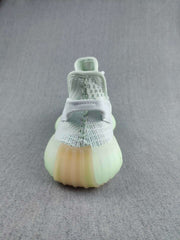 Yeezy 350 V2 Knit Sneakers in White and Tan