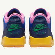 Jordan Men's Blue Air Jordan 3 Retro OG 'Brazil' Sneakers, IV4871 400