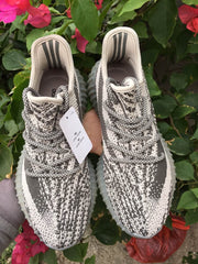 Yeezy 350 V2 Gray Knit Sneakers