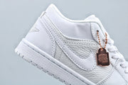 Jordan 1 Low White Sneakers 11136