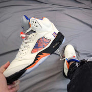 Jordan Air Jordan 5 International Flight White Orange Blue Sneakers
