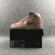 Jordan 1 Mid SE Pink Sneakers 852542-600