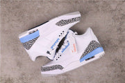 Jordan Air Jordan 3 True Blue Sneakers White Blue