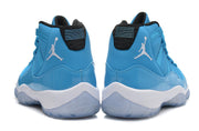 Air Jordan 11 High Sneakers in Blue and White