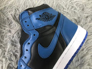 Jordan AJ1 High Black Blue Sneakers 555088-404