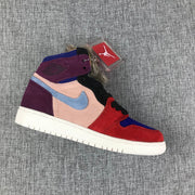 Jordan 1 High Christmas Red Multicolor Sneakers